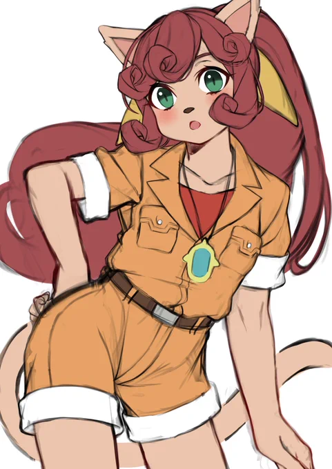 アニメ版かいけつゾロリのテイルちゃん好き 