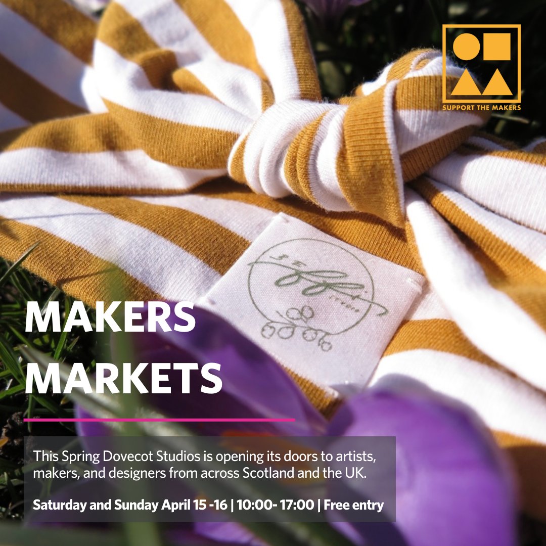 DovecotStudios's tweet photo. One more week until our Spring Makers Market 🌷
Open Sat- Sun April 15th- 16th 10-5pm. FREE ENTRY
Beffi Studio creates timeless clothing for all ages and genders, ethically crafted from vintage or dead stock fabrics in Edinburgh.
#dsmarkets #edinburghmakers #supportthemakers https://t.co/F48VuVjYRe