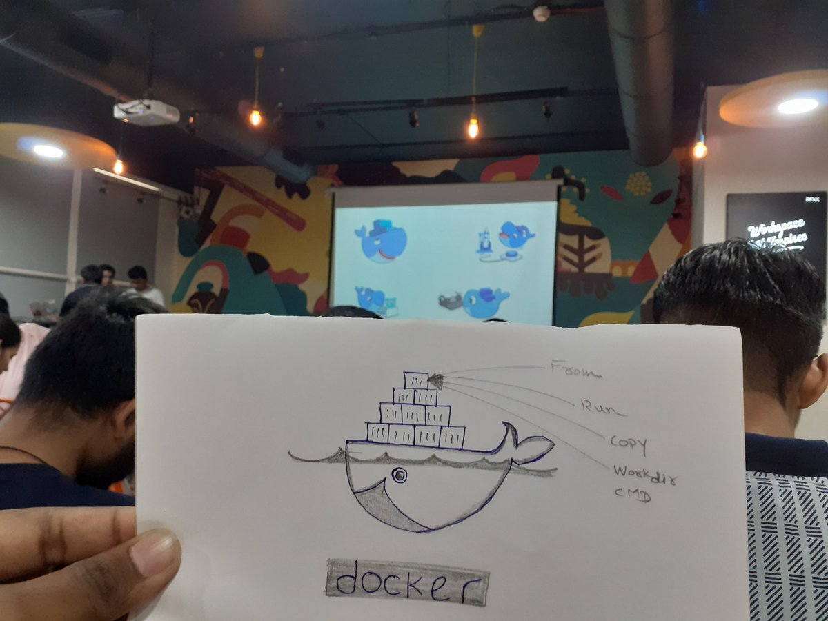 supan3006's tweet photo. 🐳🐳
@DockerAhmedabad @Docker 
#DockerAhmedabad #Docker #DrawMobbyWhale https://t.co/Z1pHlyqx5I