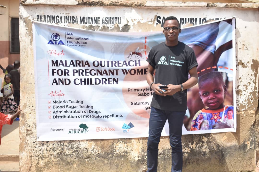 AIAiFoundation's tweet photo. Health is a basic human right.

Everyone should be able to access quality health services.

On this day #WorldHealthDay, we partnered with @safebodang @SafeBoda to carry out d malaria test &amp; distribute drugs to pregnant women &amp; children in Sabo, Mokola community of Ibadan, Oyo St https://t.co/9vLCzfQVQV