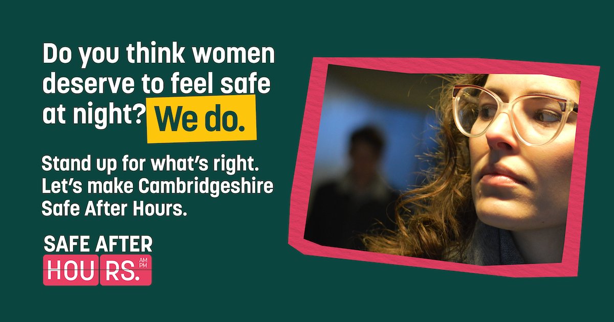 KnowViolenceAW's tweet photo. For many women, the fear of violence doesn’t end once they step inside a public venue. 
 
Your views, words and actions can make women feel unsafe at night – to learn how to make women feel more comfortable, visit our website: https://t.co/n9nvn03hkN https://t.co/w5F6vmfFtO