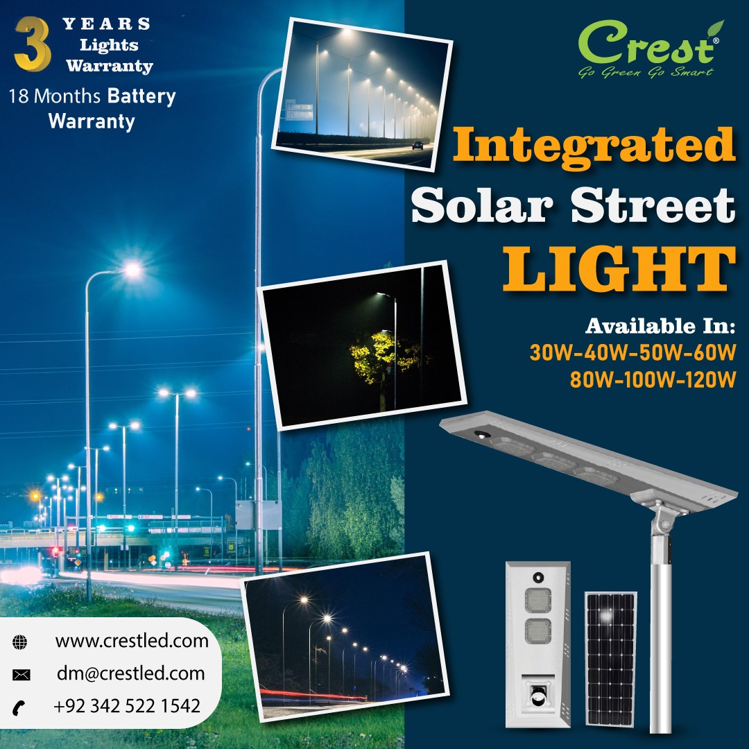 PakCrest's tweet image. Integrated Solar Street Light

Visit our website for more information:crestled.com/c/led-lights/s…

Contact Us: 03425221542
Email:sales@crestled.com

#IntegratedSolarStreetLight #LEDEmergencylight #RechargeableLEDLight #crestled #crestpak #ecrestsoft #homeautomation