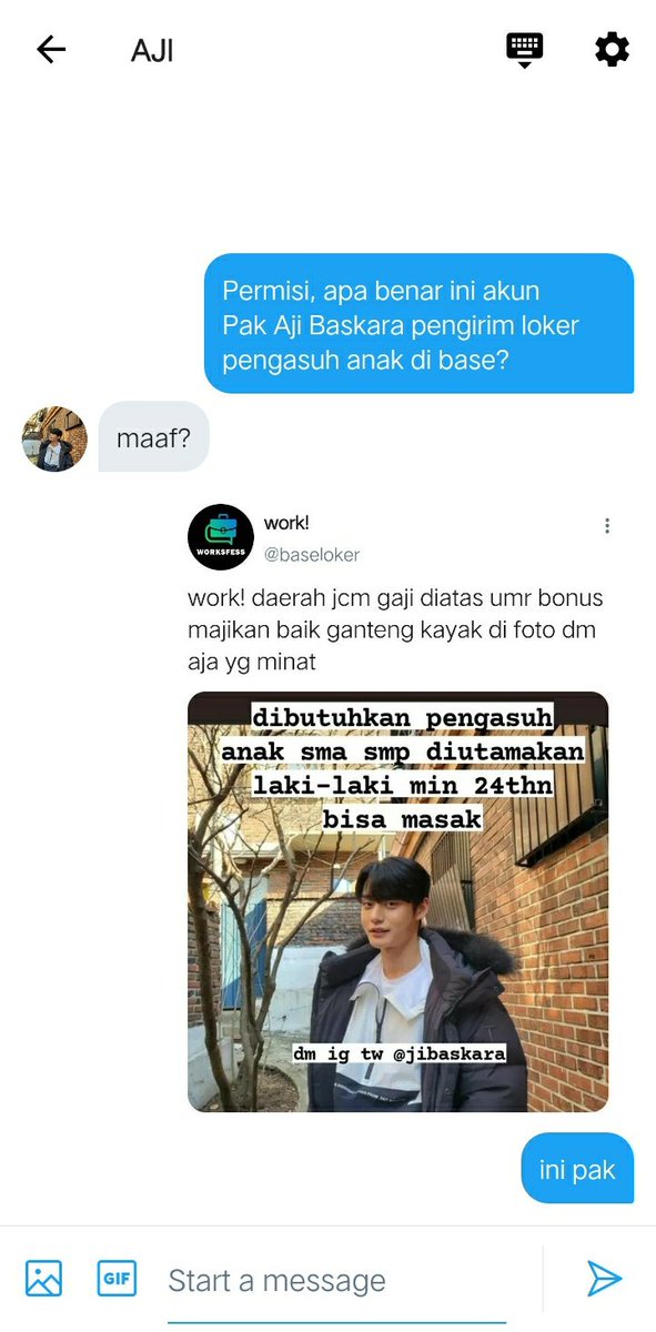 AUroraspaceu's tweet photo. “marry sadam?”
woonghwan au by aur

Syarat jadi pengasuh trio baskara; laki-laki, min 24thn, bisa masak

"Satu lagi, harus tinggal di rumah saya" https://t.co/FxH83TKKo0