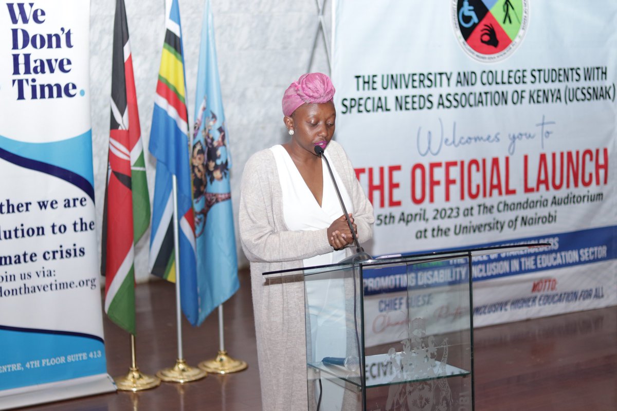 josephkowino's tweet photo. UCSSNAK OFFICIALLY LAUNCHED 
I am glad to have led the national student leadership of students with disabilities drawn from the Universities and colleges in the country to an epic event that oversaw the official launch of their newborn student union @ucssnakenya
#InclusionAgenda https://t.co/Nmjsat1BYL