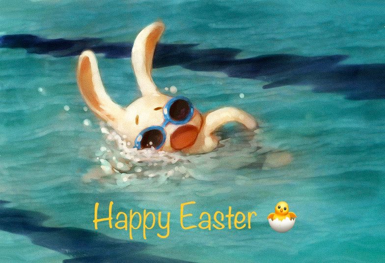 csosc1990's tweet photo. Wishing everyone a very Happy Easter. Enjoy 🐣🐣🐣🍫🍫🍫🎉🏊‍♂️🏊‍♀️ #Easter #SpecialOlympics #CSOSC https://t.co/AiR2An8iHt