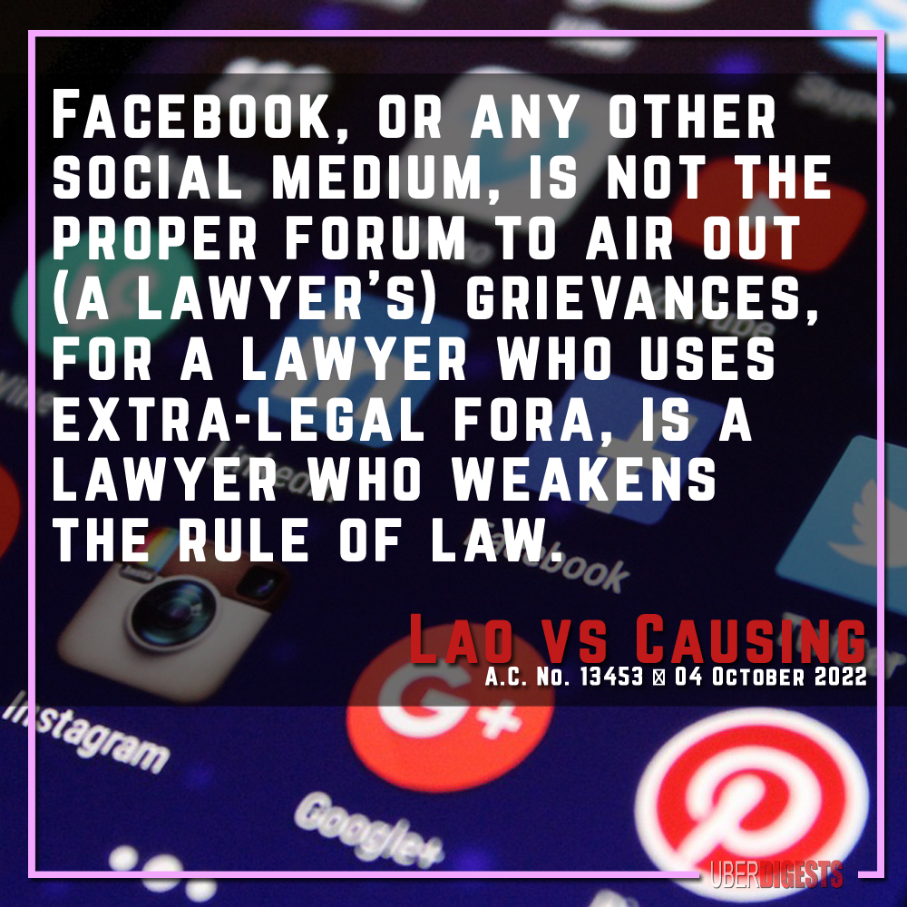 UberDigests's tweet photo. A lawyer who uses extra-legal fora, is a lawyer who weakens the rule of law. https://t.co/xM1jj8KSfM
#jurisprudence https://t.co/ckZ9Gvd01v