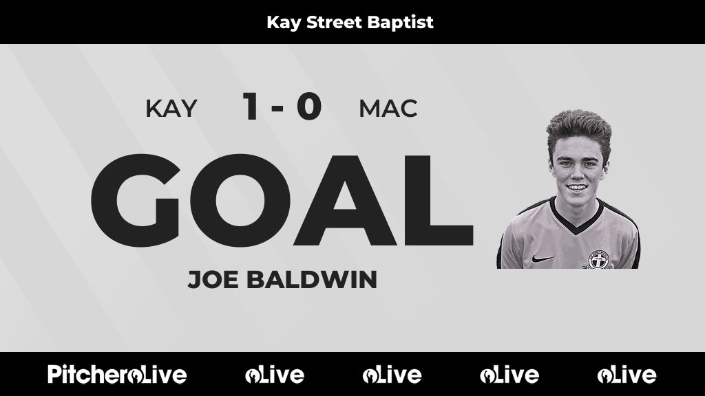 KSBFC's tweet photo. 7': Joe Baldwin scores for Kay Street Baptist 🙌
#KAYMAC #Pitchero
https://t.co/PVxz0pCn3p https://t.co/mDVFyliGao