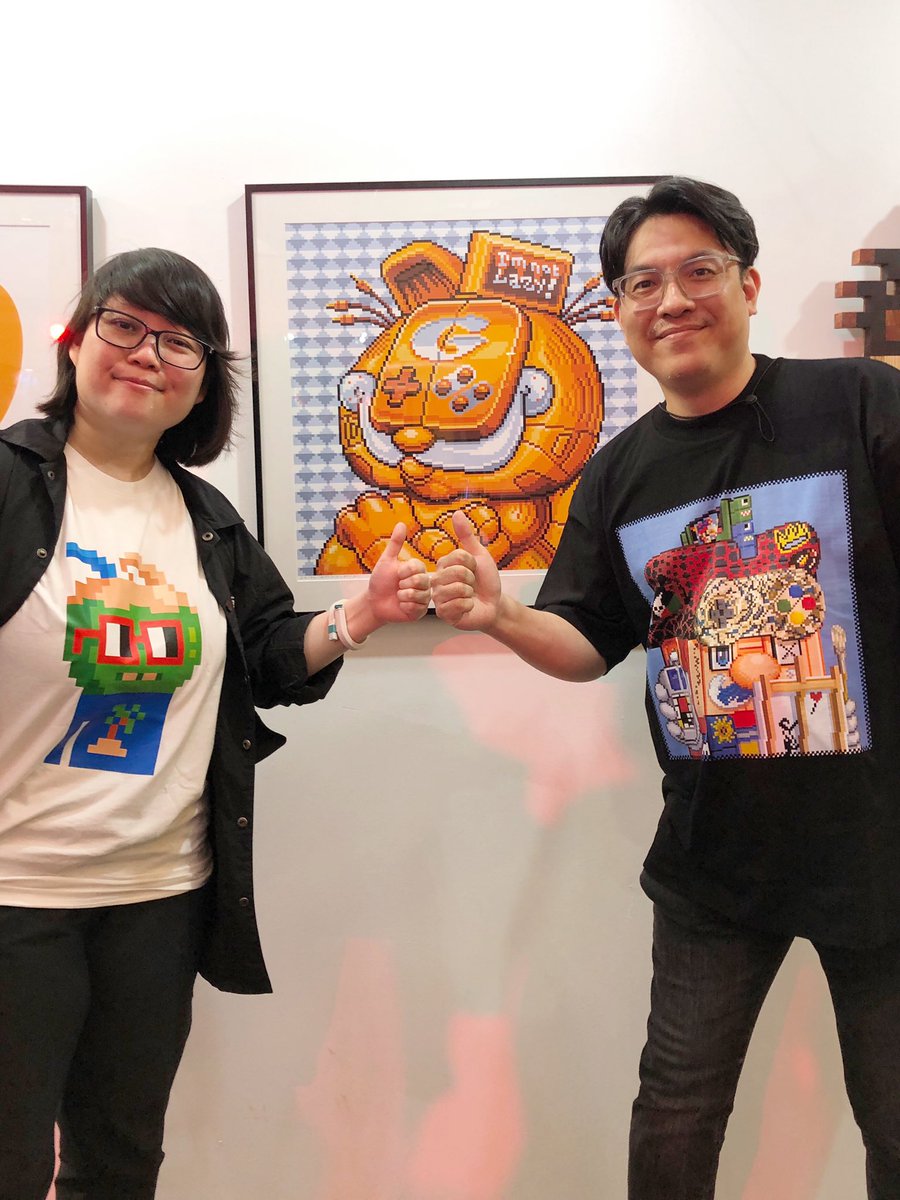 Nice to meet the #CharaChon Gang &amp; Really appreciate you <a href="/BKK_BROS/">BKK BROS.</a>  <a href="/poptoday/">poptoday.eth🧸</a> <a href="/KazeNFT/">Kaze Studio</a> 
#GARFIELD x #BKKBROS #GAMEBROS #ThailandToyExpo
#45YearsofGarfield