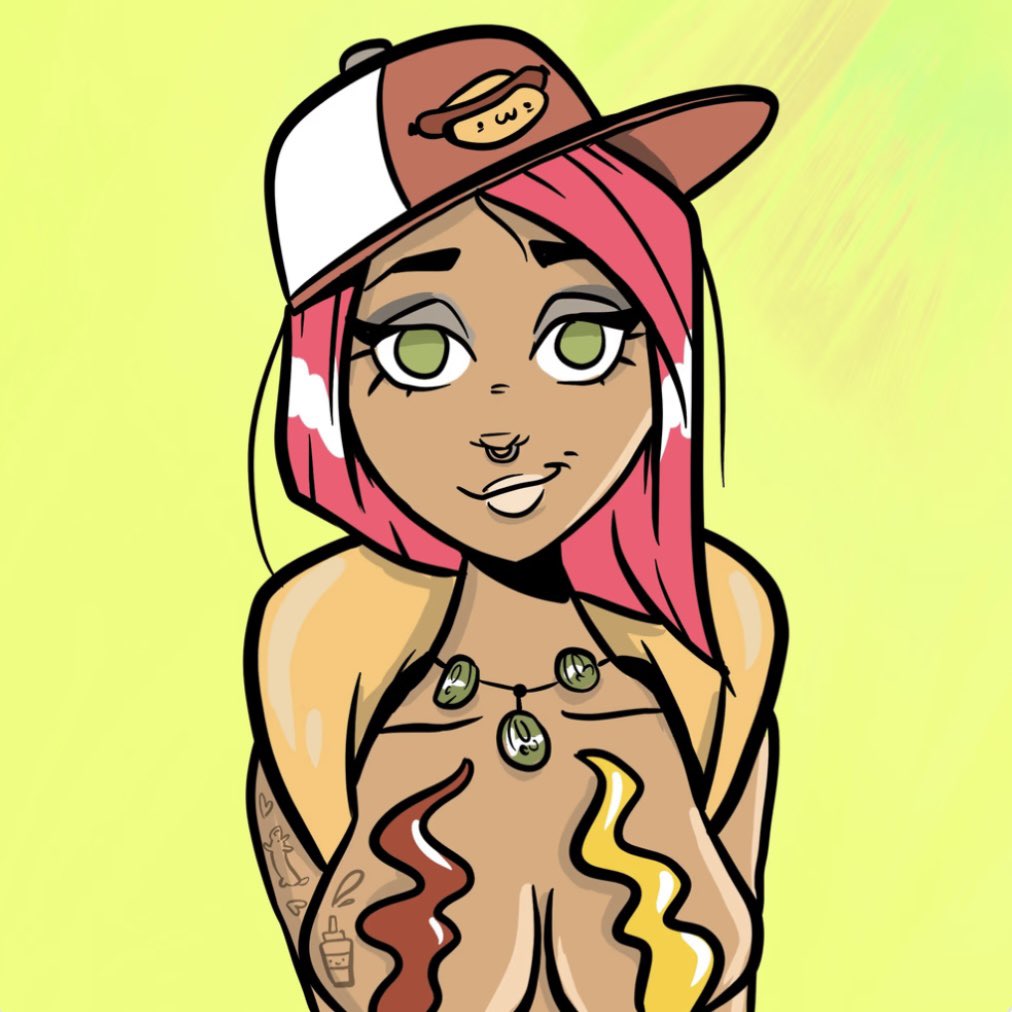 Gm🌤️

Sharing this yummy and cute Hot Dog Vixen I got 🌭

✨Thank you <a href="/MetaVixensNFT/">MetaVixens 💎💜</a> 💕
aka <a href="/theinkedminkNFT/">Ana 💎💜</a> ✨

The hair! Full colors and bread outfit are perfection.. Oh noooo WAIT the cap little Hot Dog 😭😭😭😭😻

Check on more here👇🏻

opensea.io/collection/met…

#NFT #NFTs