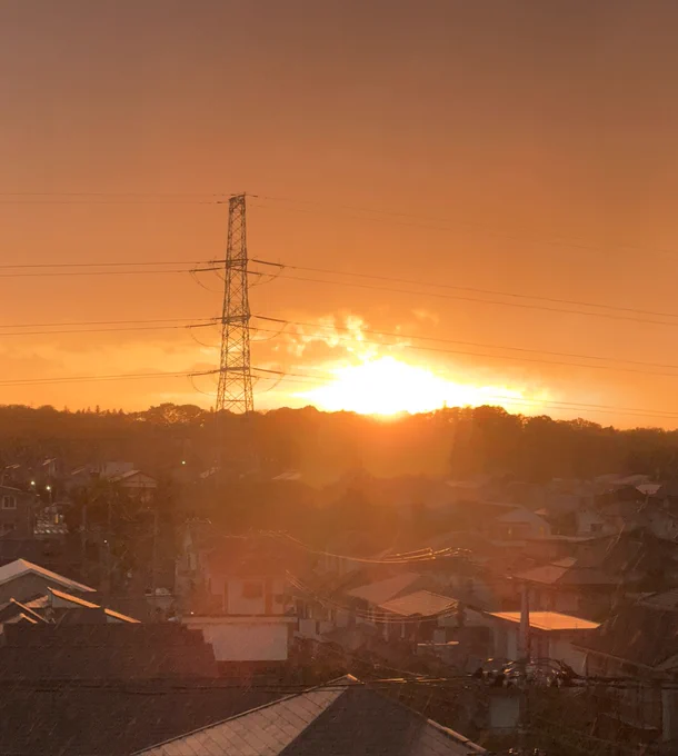 狐の嫁入りお天気雨でしたから、西ばかりでなく東の空を見れば良かったなあ おそらく虹が出ていただろうに 