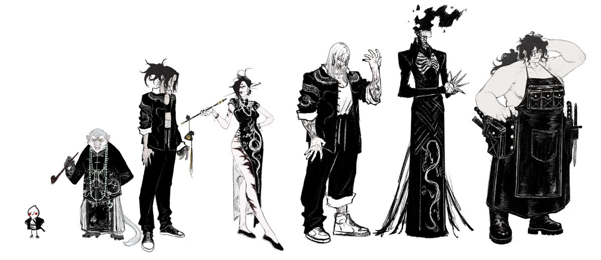 Ayanaajian's tweet photo. 珍馐阁全员！，花生人乱入 https://t.co/rKdZWrZevk