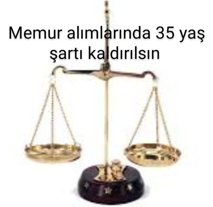 Anayasamız madde 70: "Her Türk, kamu hizmetlerine girme hakkına sahiptir.
...görevin gereği niteliklerden başka ayırım gözetilemez.” der
<a href="/kilicdarogluk/">Kemal Kılıçdaroğlu</a> <a href="/meral_aksener/">Meral Akşener</a> <a href="/Ahmet_Davutoglu/">Ahmet Davutoğlu</a> <a href="/DpGultekinUysal/">Gültekin Uysal</a> <a href="/T_Karamollaoglu/">Temel Karamollaoğlu</a> <a href="/alibabacan/">Ali Babacan</a>
BayKemal 35YaşınUmudu