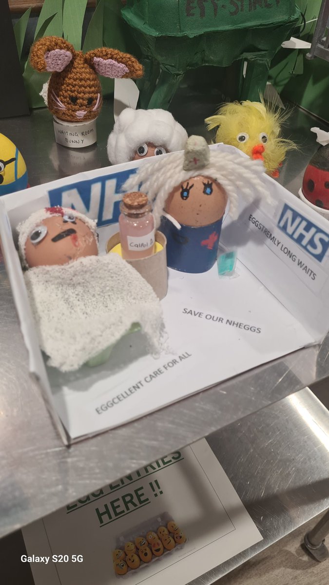 HuggettSuiteRLI's tweet photo. Eggcellent entries for the @ed_rli competition! β¨
"This is the peak of my career" - Ian Holroyd Guest Judge π£ππ±π°
#TeamED @caron_graham @Asim_EMconsult
Congratulations to Egg Sheeran! #WinningEntry https://t.co/VxVKvWDMuv