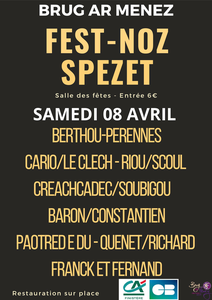 raydacteur's tweet image. Quel #festnoz pas (trop) loin de Crozon ce soir ? #saturdaynightfever
📷 #Gouesnou Strollad Dansou Bro Gouesnou
📷 #Pleuven 
📷 #Spezet  Cercle celtique Brug ar Menez
📷 #Carhaix 
📷 #Plouigneau 
📷 Toutes les infos sur @tammkreiz