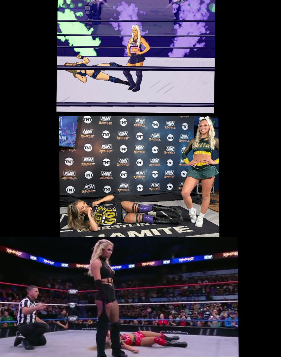CodysCigar's tweet photo. When life imitates art... or is it art imitates life...
#AEWRampage https://t.co/jex8BIrII5