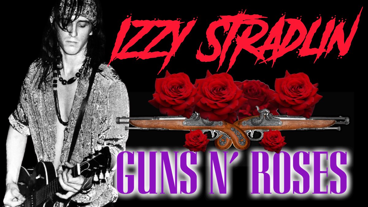 Happy Birthday Izzy Stradlin 
Rhythm guitarist for Guns N\ Roses April 8, 1962 Lafayette, Indiana 