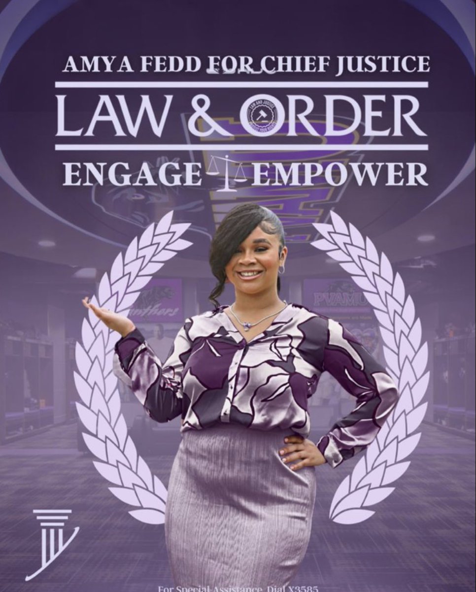 The results of the Student Government Association elections are in and scholars from the <a href="/HonorsPvamu/">PVAMU Honors Program</a> are well represented in the final tally. Congratulations to President-elect Gabbi O., Vice-President elect Bryson S. And Chief Justice elect Amaya F.