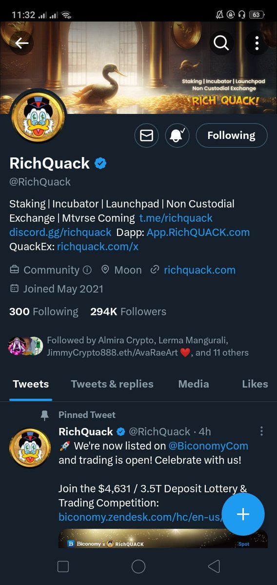huntr2020's tweet photo. @A100888 @RichQuack All requirements done . Let's go! ♥️♥️⚡⚡ https://t.co/pgDUL8pE02