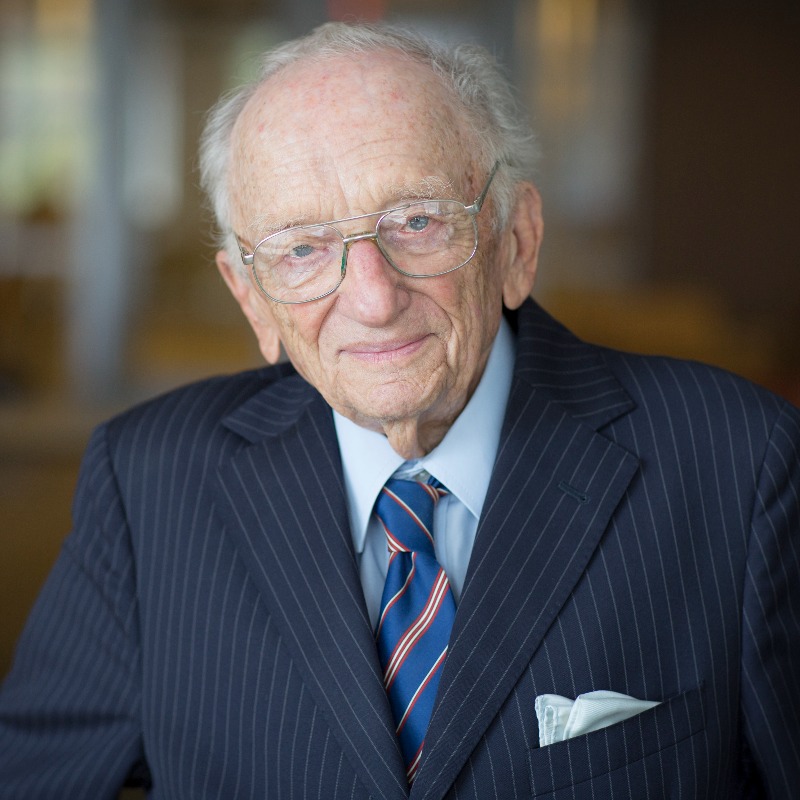 HolocaustMuseum's tweet photo. Today the world lost a leader in the quest for justice for victims of genocide and related crimes. We mourn the death of Ben Ferencz—the last Nuremberg war crimes prosecutor. At age 27, with no prior trial experience, he secured guilty verdicts against 22 Nazis.