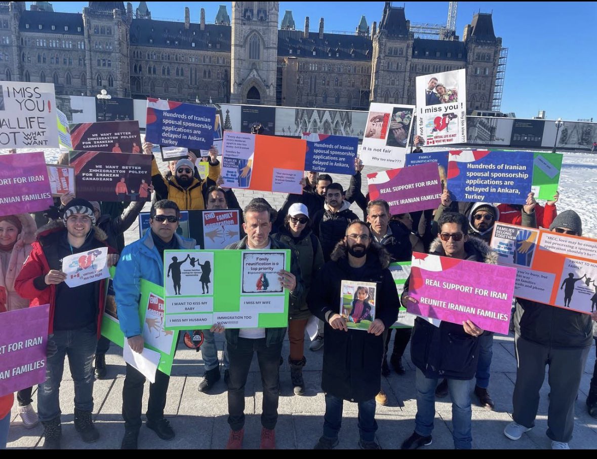 mara_janam's tweet photo. Calling all #HumanRights Activists to stand with us and support #Iranian_Outland_Spousal_Sponsorship Our families are suffering due to prolonged cases in #IRCC. Let's not leave anyone behind and fight for their rights
 @HarshaWalia @DesmondCole  @StevePaolasini @Hassan_Yussuff https://t.co/TxAkz6LOUk