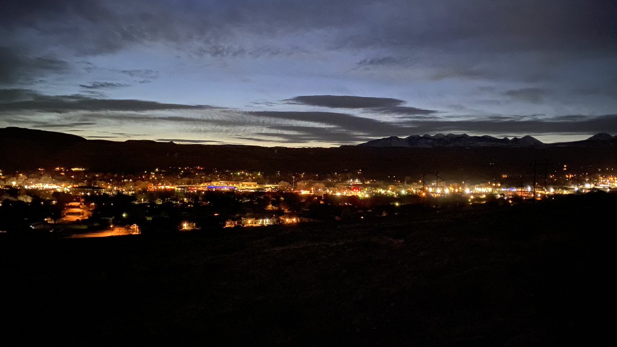 Dawn in Moab. Ready for day two of our 8th Annual meeting!