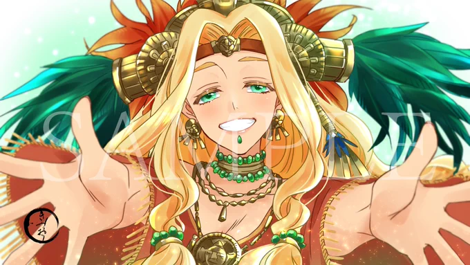 #FGO   サンタのケツァ姉普通に好き 使うと何か元気が出る