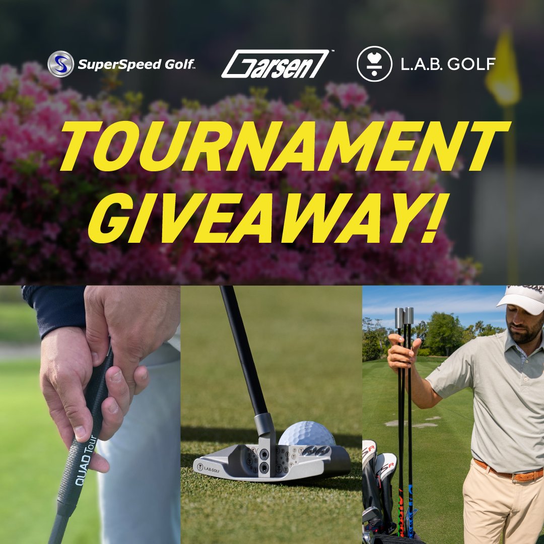 SuperSpeedGolf (@superspeedgolf) on Twitter photo We’ve teamed up with <a href="/labgolfputters/">L.A.B. Golf</a> & @garsengolf for a Tournament Giveaway!
To Enter:
🟩 FOLLOW @superspeedgolf, <a href="/labgolfputters/">L.A.B. Golf</a>, & @garsengolf
🟩 RETWEET this post
🟩 COMMENT below how far your longest drive ever went We’ve teamed up with <a href="/labgolfputters/">L.A.B. Golf</a> & @garsengolf for a Tournament Giveaway!
To Enter:
🟩 FOLLOW @superspeedgolf, <a href="/labgolfputters/">L.A.B. Golf</a>, & @garsengolf
🟩 RETWEET this post
🟩 COMMENT below how far your longest drive ever went