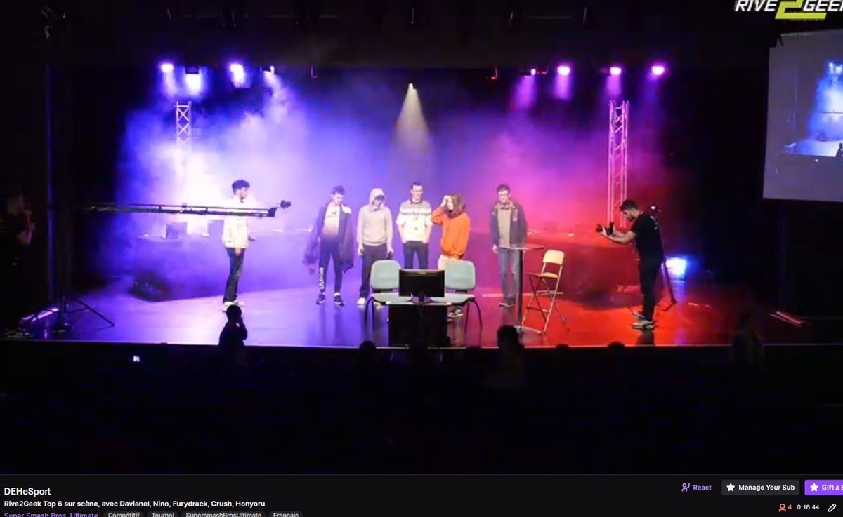 LETS GOOOO CA COMMENCE LE TOP 5 DE LA RIVE2GEEK REGARDEZ MOI COMME ILS SONT BEAUX
<a href="/Darine_fr/">Darine</a> <a href="/Furydrack06/">DEH | Furydrack</a> <a href="/Sangdelacite/">Nino</a> <a href="/Honyoruu/">Honyoru</a> <a href="/DavianHell/">Davianel</a>