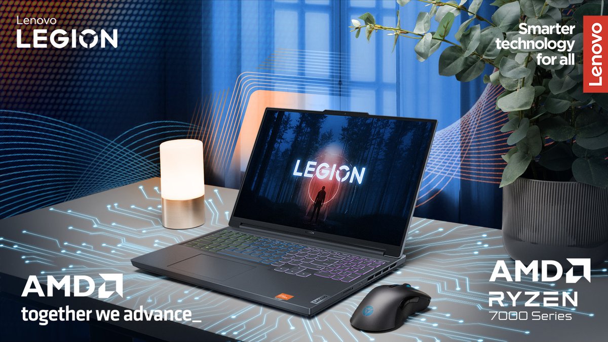 Your laptop, your way.

The brand-new Legion Slim 5 @AMDGaming gaming laptop utilises the revolutionary Lenovo AI Engine+ to intelligently tweak its performance to suit your needs.