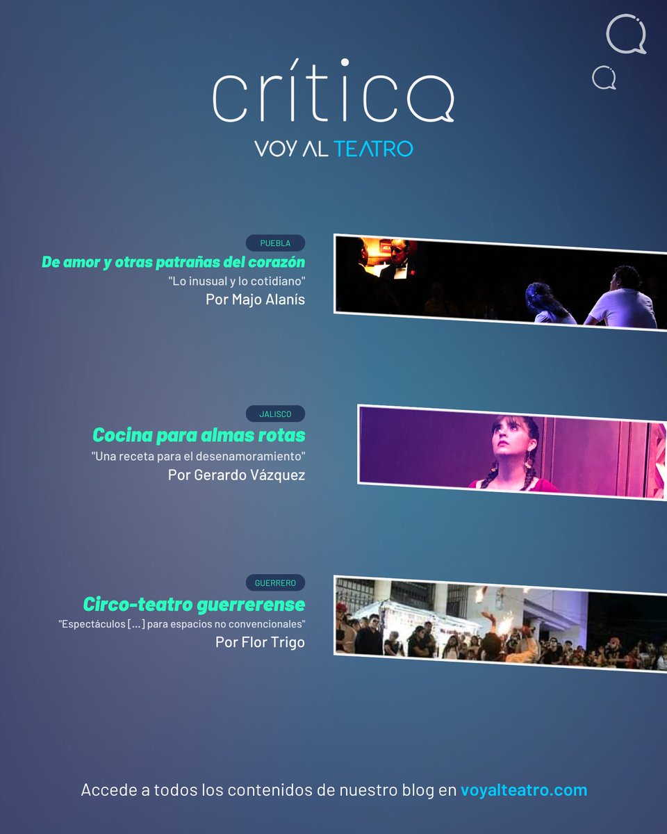 voyalteatrocom's tweet photo. Una adaptación teatral sobre algunos textos de Charles Bukowski 💔, una obra en la que el sentido del gusto y el arte culinario son protagonistas 👩‍🍳 y atestiguar espectáculos en la calle 🤹‍♂️. ¡Llegó el sábado de crítica!

Lee estos textos en el Blog: https://t.co/0BqLbBs0By 👈 https://t.co/ibP2G5Saw7