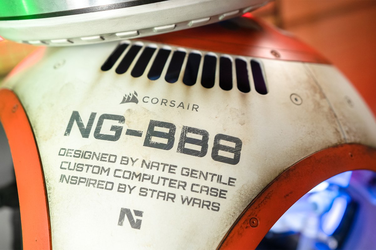 CORSAIR's tweet photo. This BB8 build is out of this galaxy! 🌌 Would be a perfect build for #StarWarsCelebration 💛

🛠 Build by @nategentile7 https://t.co/3xBMAtpexP
