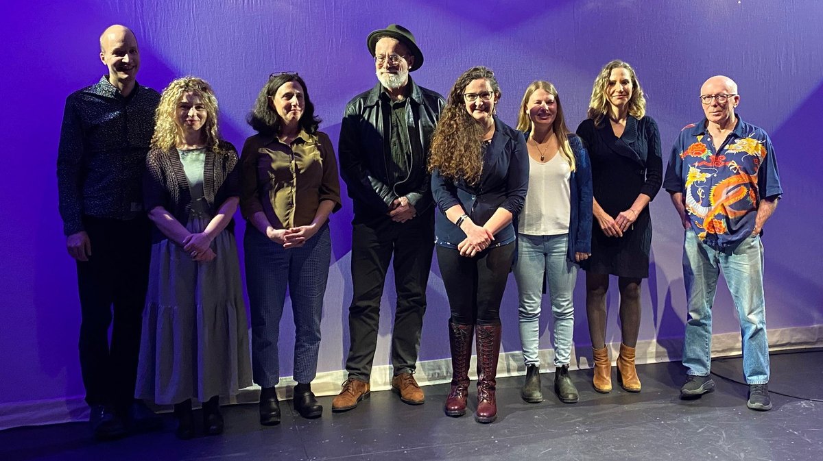 HamiltonLibrary's tweet photo. These talented #writers were excited to read excerpts from projects guided by HPL and @maclibraries
Mabel Pugh Taylor 2022-23 Writer-in-Residence, Amanda Leduc, Author. The finale was held Wednesday, April 5. @McMasterU #HamOnt #SpotlightOnLocal #writing https://t.co/iXQih1df8F