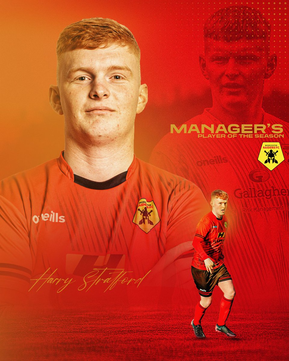 WorcsRaidersFC's tweet photo. 📷 And last but not least...

Manager's Player of the Season, 𝙃𝙖𝙧𝙧𝙮 𝙎𝙩𝙧𝙖𝙩𝙛𝙤𝙧𝙙! 🏆

#WeAreRaiders | #UTR @H_Stratford10 https://t.co/8lEG9pHX2V
