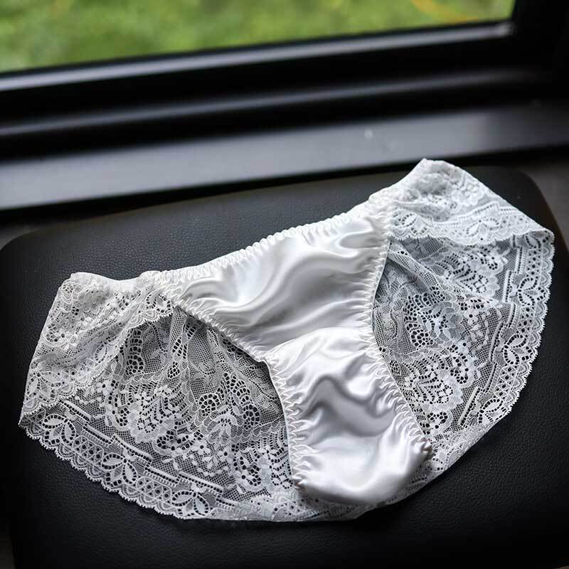 pantyfetish on Twitter "Womens Silk Panties Lace Back Sheer Sexy Underwear Hipsters Knaughty