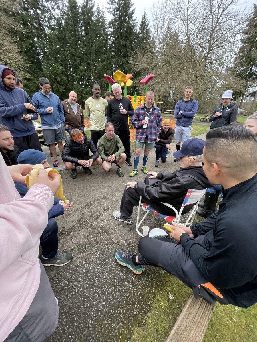 42 HIMs came out to baptize the newly formed #F3 Cascade region with their very first convergence.  

A quality workout, great words and a visit from the grandfather of the region Whiplash.  <a href="/F3Seattle/">F3Seattle</a> <a href="/F3PugetSound/">F3 Puget Sound</a>