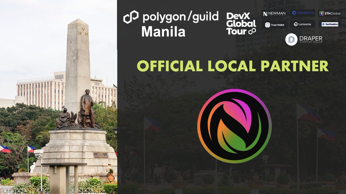 We're proud to announce our new community partnership with <a href="/NaraLabs_/">NARA Labs</a>. As we look forward to our future events, follow us for updates on how we're making a difference in our community.

#PolygonGuildManila
#PolygonLabs
#FilipinoWeb3Community