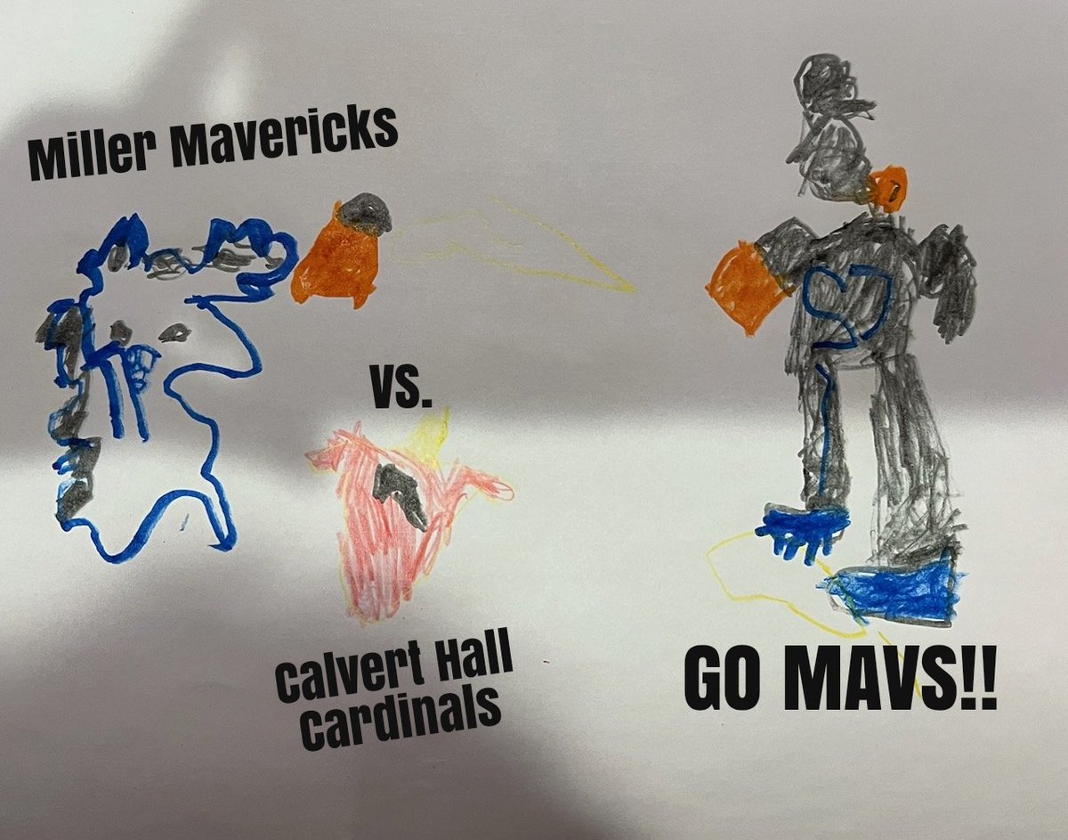 MSA Baseball (@msa_baseball) on Twitter photo MAVERICKS GAMEDAY DETAILS ⚾
🆚 Calvert Hall Cardinals
🕟 1:00 PM
📍 The Miller School of Albemarle
Thanks to our guest graphic designer, Bryson R. for his awesome artistic interpretation! <a href="/CBS19Sports/">CBS19 Sports</a> @NBC29 <a href="/CvilleVarsity/">C'ville Varsity</a> <a href="/scrimmageplay/">scrimmageplay</a> <a href="/MillerSchoolVA/">Miller School of Albemarle</a> <a href="/MSAathletics/">MSA Athletics</a> MAVERICKS GAMEDAY DETAILS ⚾
🆚 Calvert Hall Cardinals
🕟 1:00 PM
📍 The Miller School of Albemarle
Thanks to our guest graphic designer, Bryson R. for his awesome artistic interpretation! <a href="/CBS19Sports/">CBS19 Sports</a> @NBC29 <a href="/CvilleVarsity/">C'ville Varsity</a> <a href="/scrimmageplay/">scrimmageplay</a> <a href="/MillerSchoolVA/">Miller School of Albemarle</a> <a href="/MSAathletics/">MSA Athletics</a>