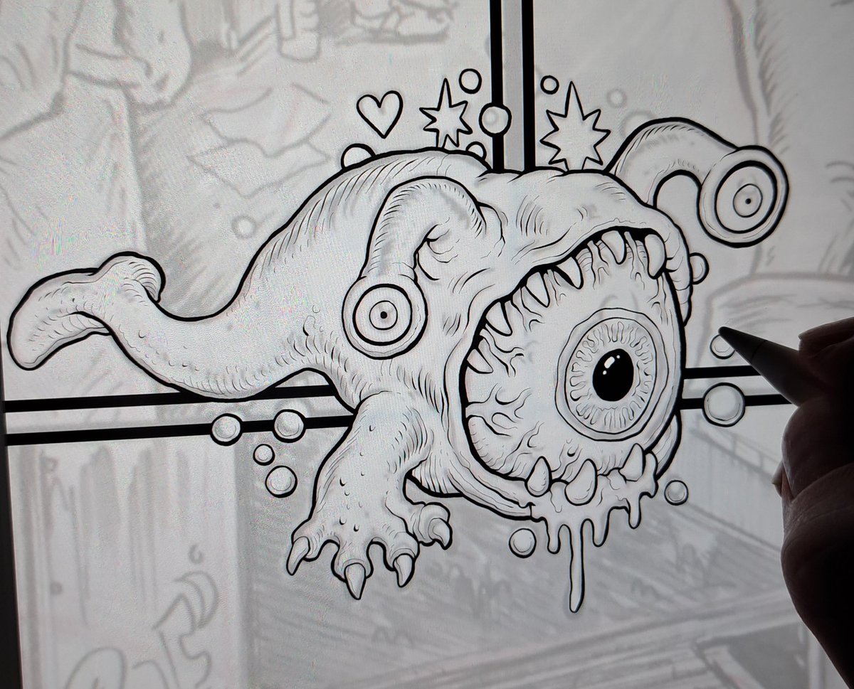 Tim Molloy (@tim_molloy_art) on Twitter photo It's 1am and I am inking the <a href="/toddlerpillars/">Toddlerpillars</a> Graphic Novel and I just wanted to share this delightful creation from the weird mind of penciller <a href="/UlrichArtist/">ArtistChristopherUlrich</a> with you It's 1am and I am inking the <a href="/toddlerpillars/">Toddlerpillars</a> Graphic Novel and I just wanted to share this delightful creation from the weird mind of penciller <a href="/UlrichArtist/">ArtistChristopherUlrich</a> with you