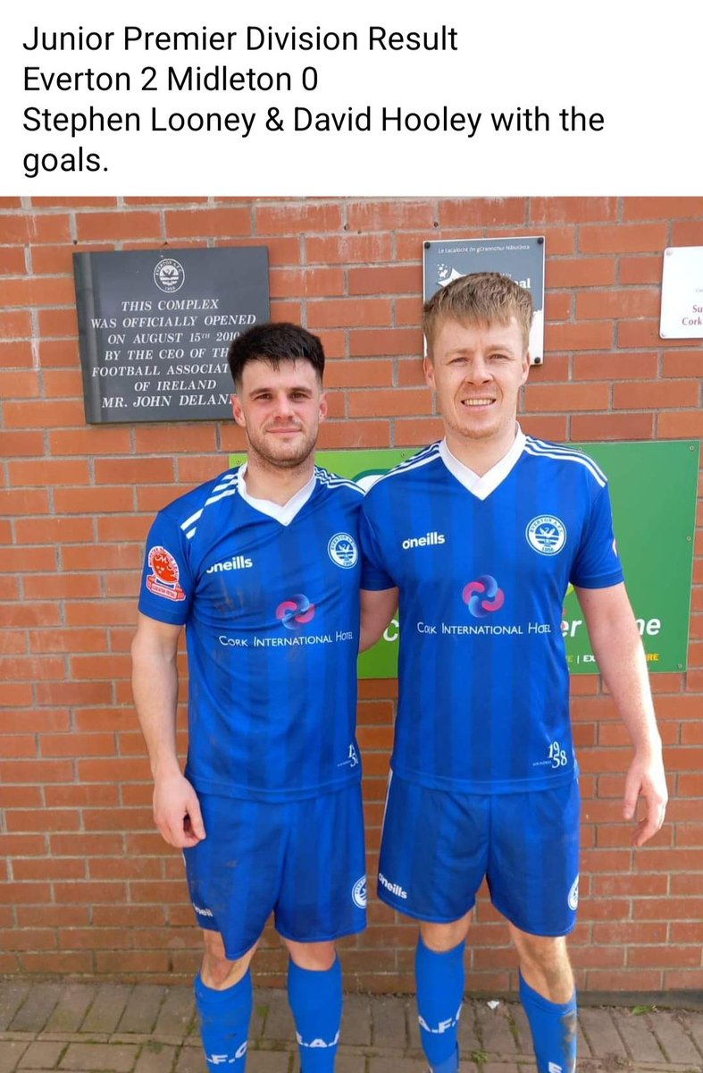 Everton AFC Cork tweet media