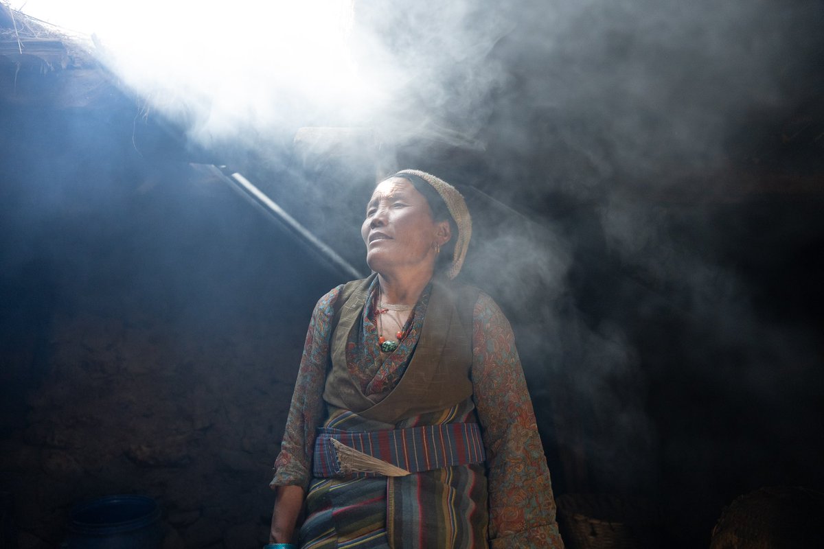 Forty years ago, Kancho, an inhabitant of Dhye in #UpperMustang of Northern #Nepal, says she recalls a #glacial stream flowing right through the side valley. This torrent ran down from a #glacier, 5365m above sea level. Swelled with snow melt, it could hardly be traversed.