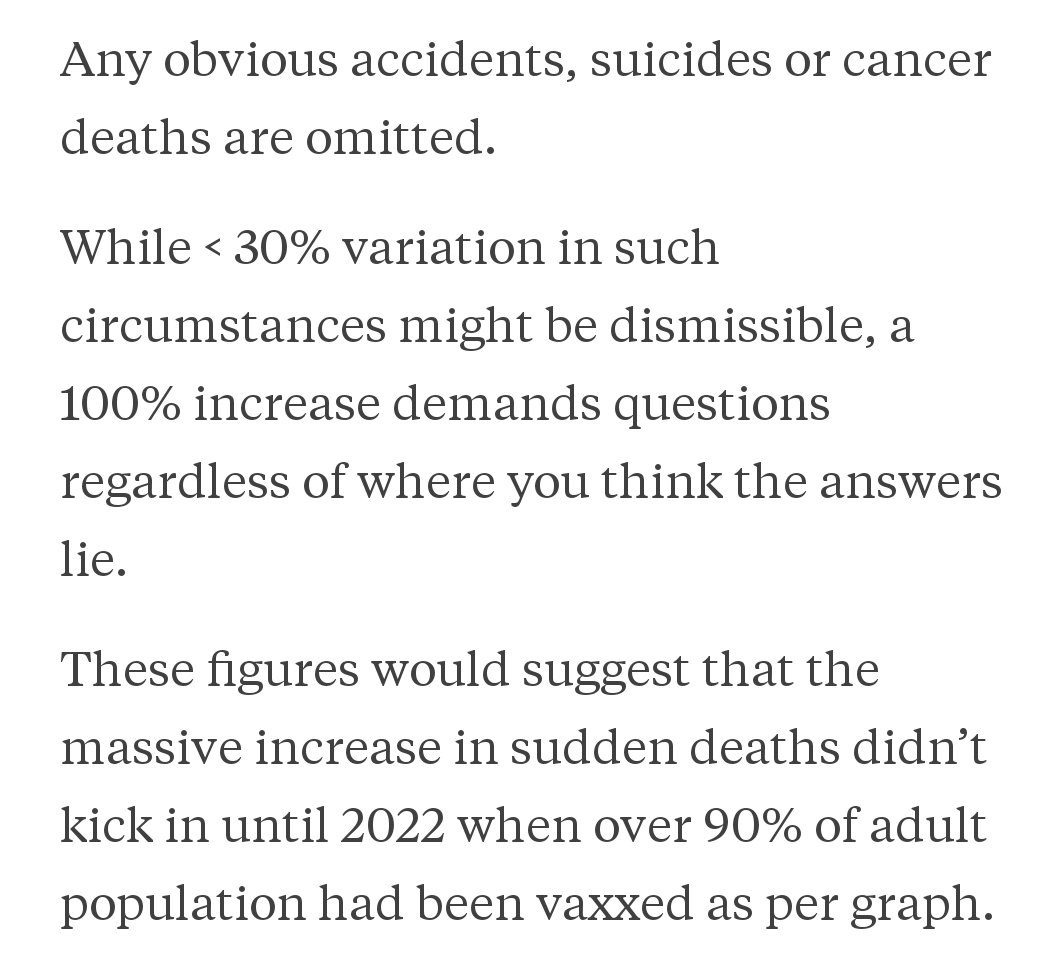 AislingOLoughl1's tweet photo. 100% increase in sudden deaths in Kilkenny and diddly from our mainstream media. Well done to @chartwellking for your steadfast attention to this scandal. #suddendeaths #capturedmedia https://t.co/7espx6AFEl