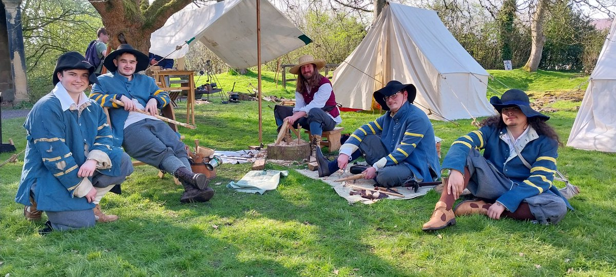 Godolphin's Regiment (@godolphinsrof) on Twitter photo A cracking start to out weekend at <a href="/NortonPriory/">Norton Priory</a>! Muskets were fired, spoons were whittled, willow was stripped and stew was eaten. Bring on tomorrow A cracking start to out weekend at <a href="/NortonPriory/">Norton Priory</a>! Muskets were fired, spoons were whittled, willow was stripped and stew was eaten. Bring on tomorrow