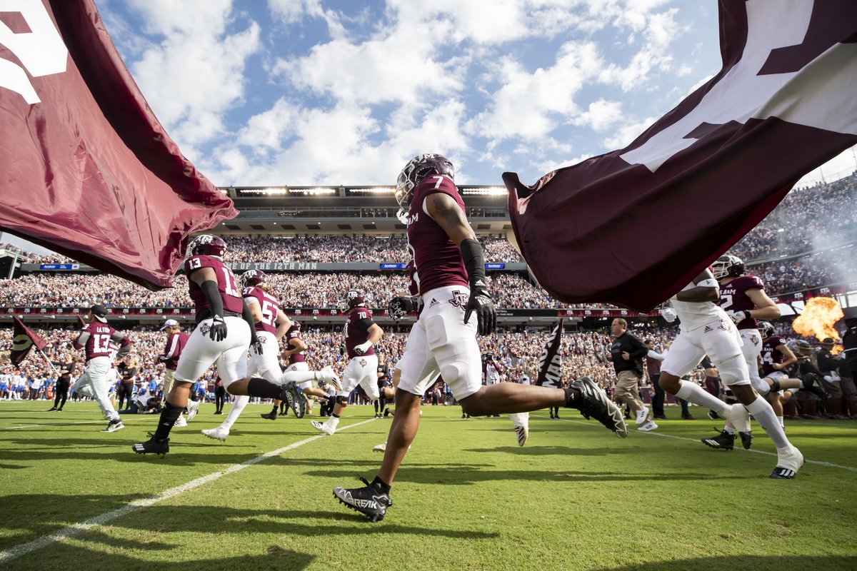 Back inside Kyle Field next Saturday for the 2023 Maroon &amp; White Game. 

🕒 3 p.m. CT
🎟️ FREE
#GigEm