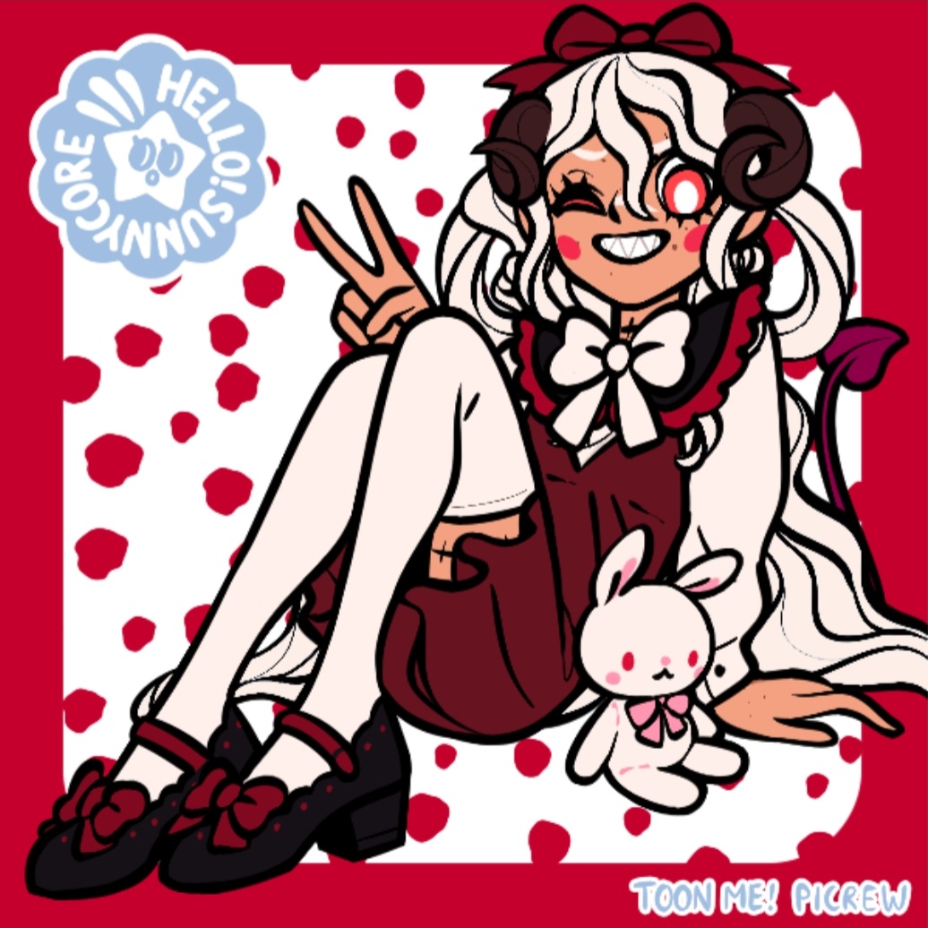 Tokipico's tweet photo. @hellosunnycore I made a weird adorable demonic child :D https://t.co/nXcfjC60ib