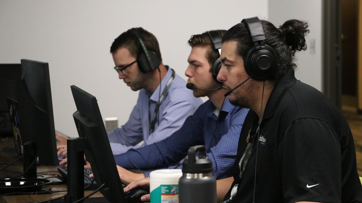 EsportsatUCF's tweet photo. This past week we had an awesome time with @theadditionfi at our first #GameAndLearn event! We battled with their IT department on various game titles and had a lesson on #CyberSecurity. Thank you to them for hosting this collaborative event; we hope for more in the future!ย โ๏ธ https://t.co/mh8Cjjp223
