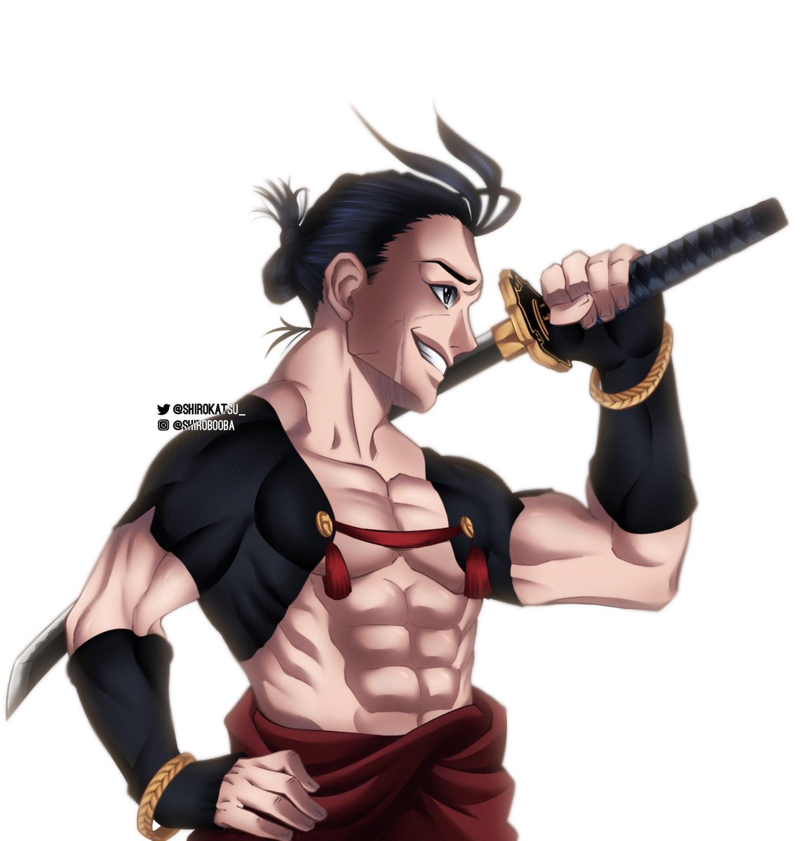 Yosuga the strongest Ryuzen🙏 Black Clover coloring! #ブラック