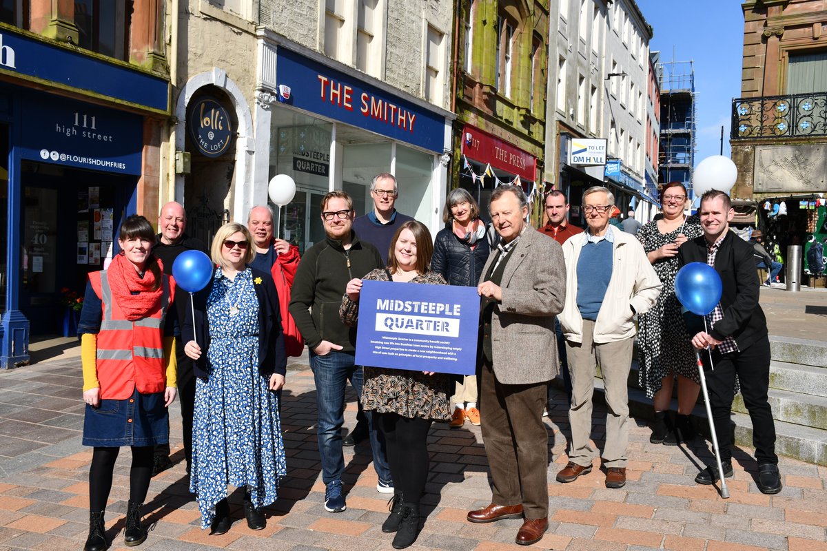 .<a href="/midstquarter/">Midsteeple Quarter</a> Community Benefit Society is five years old 🎉 Thanks to everyone who joined in our little celebration today. Keep your eyes peeled for more 📷 on our website over the next few days.
#midsteeplequarter #midsteeplepeople #reclaimthehighstreet
