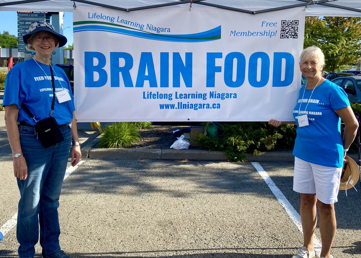 Are you 50+ and looking for something to feed your brain? If so, register for our free membership and we'll keep you updated on our events. llniagara.ca  #LifelongLearning #Niagara #social #educational
