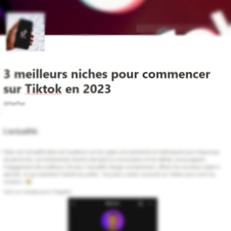 ‼+500k vues ou +1M de vues dès le premier Tiktok ??

Oui c'est possible.🤫

Je t'explique comment faire ! 💪

Aujourd’hui, je te partage les "3 meilleurs niches pour commencer sur Tiktok en 2023"

Pour recevoir le doc GRATUIT en DM :
- Follow 
- RT
- Commente « Tiktok »
