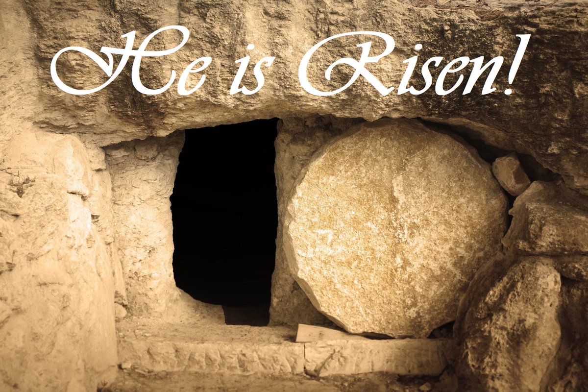 HWWChurch's tweet photo. He is Risen!  What are you lying around for? - https://t.co/D2V0fbGfRg https://t.co/vO1n0wseg1